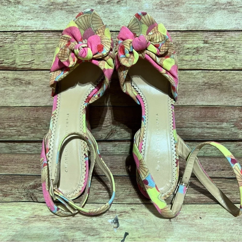 Charolette Olympia Ice Cream Wedge Heels
